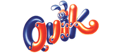 Quik The Thunder Rabbit logo for Amiga CD32